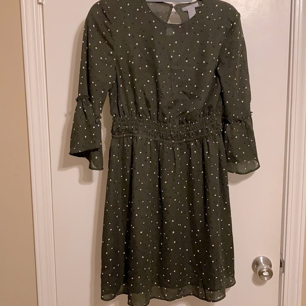 Bell sleeve dress